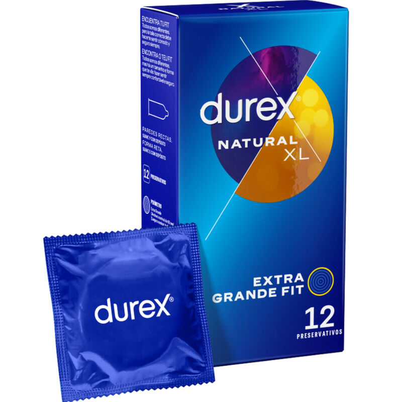 DUREX - NATURAL XL EXTRA GRANDE FIT
