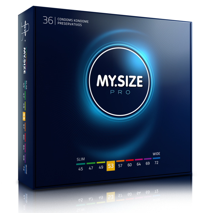 MY SIZE PRO CONDOMS 53 MM