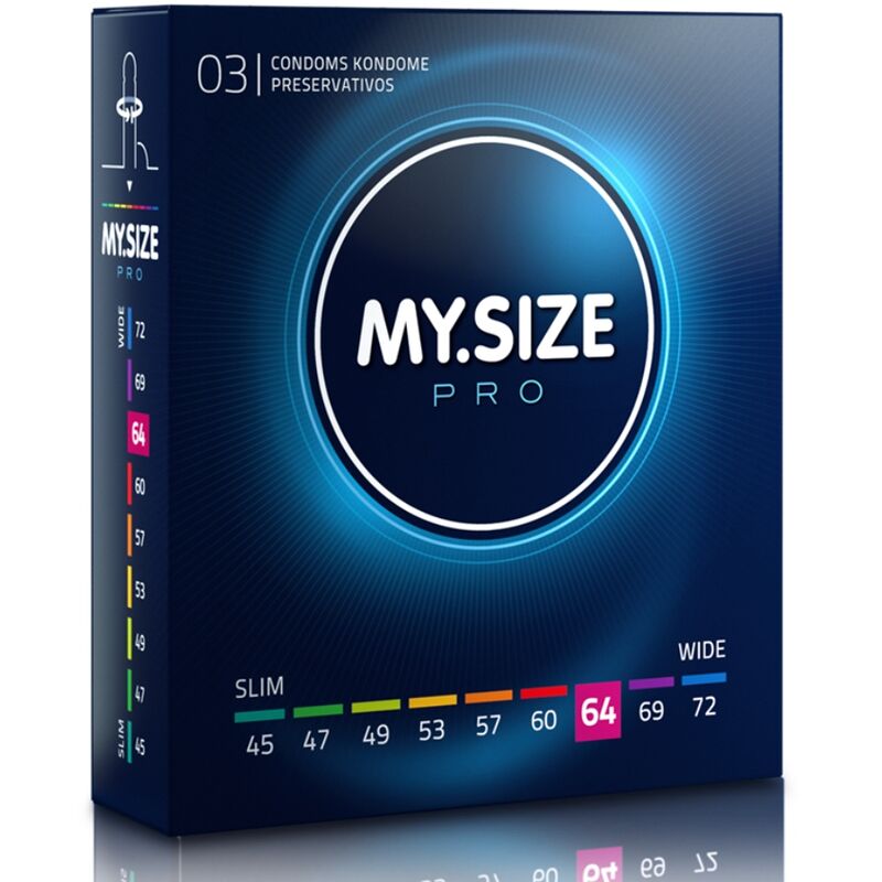 MY SIZE PRO CONDOMS 64 MM