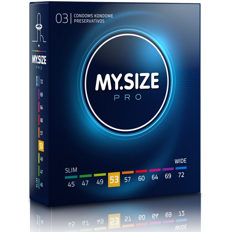 MY SIZE PRO CONDOMS 53 MM