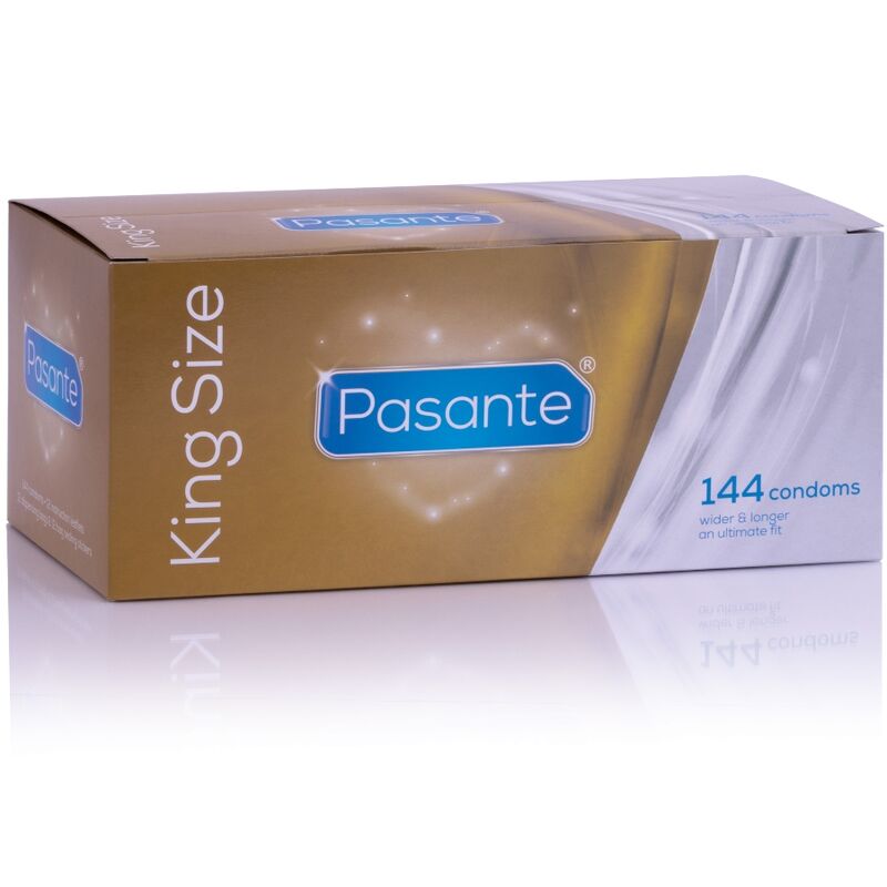 PASANTE PRESERVATIVOS KING MÁS LARGOS Y ANCHOS