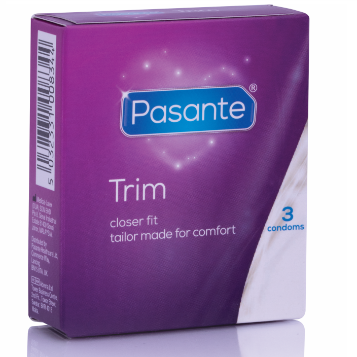PASANTE PRESERVATIVOS TRIM MÁS DELGADO