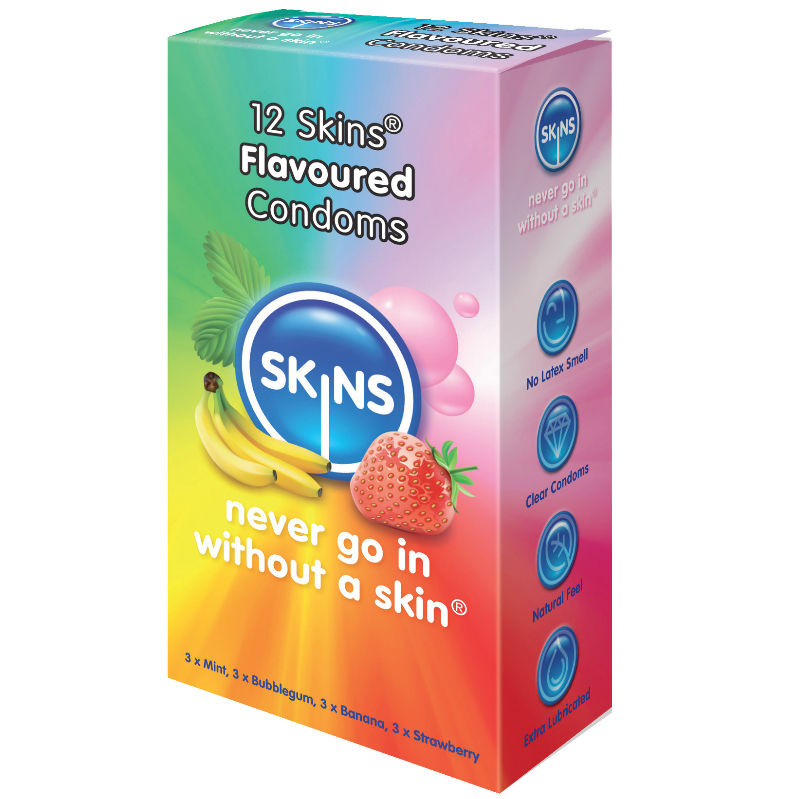 SKINS - PRESERVATIVO SABORES