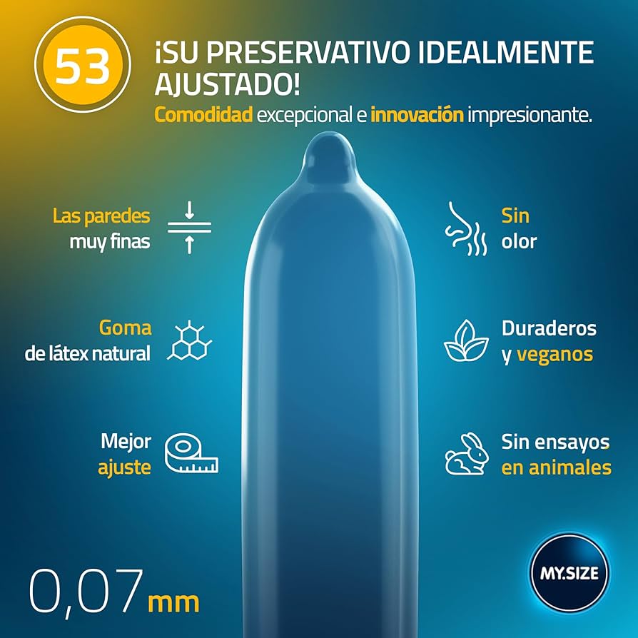 MY SIZE MIX PRESERVATIVOS 53 MM