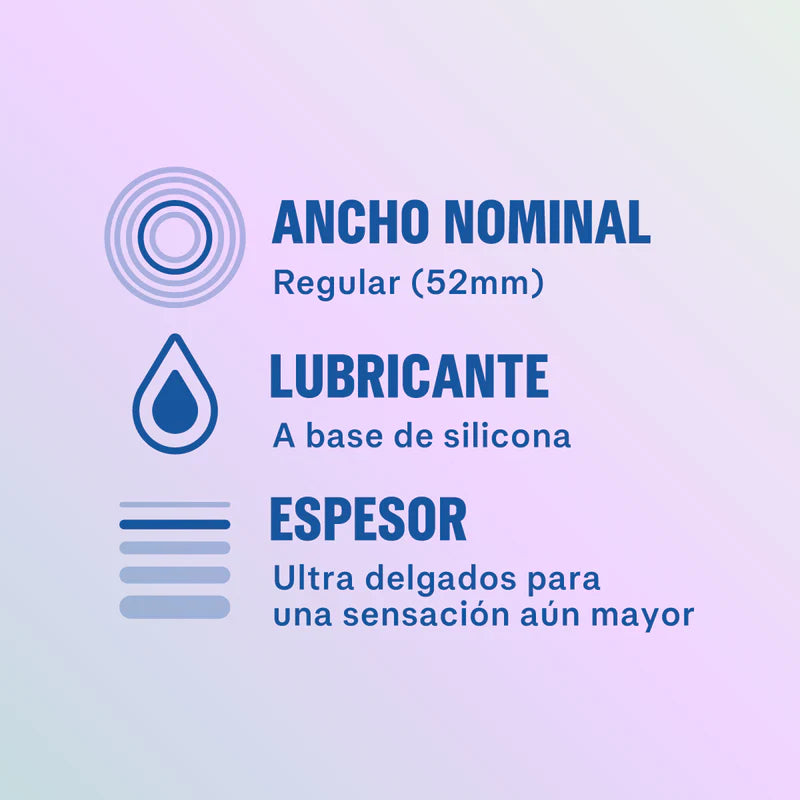 DUREX - INVISIBLE EXTRA LUBRICADO