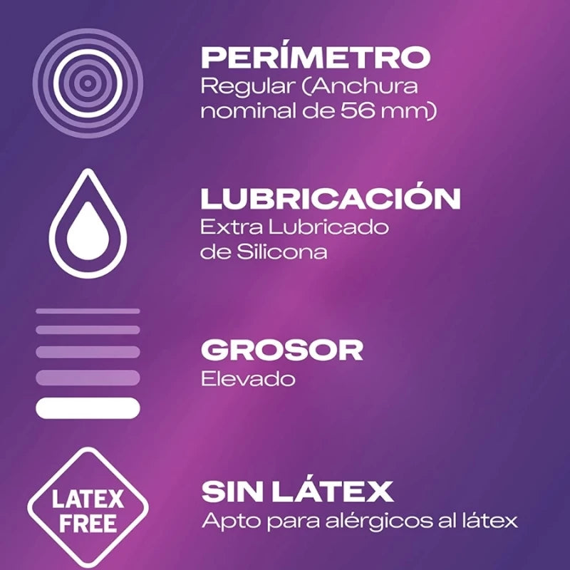 DUREX - PRESERVATIVOS SIN LATEX