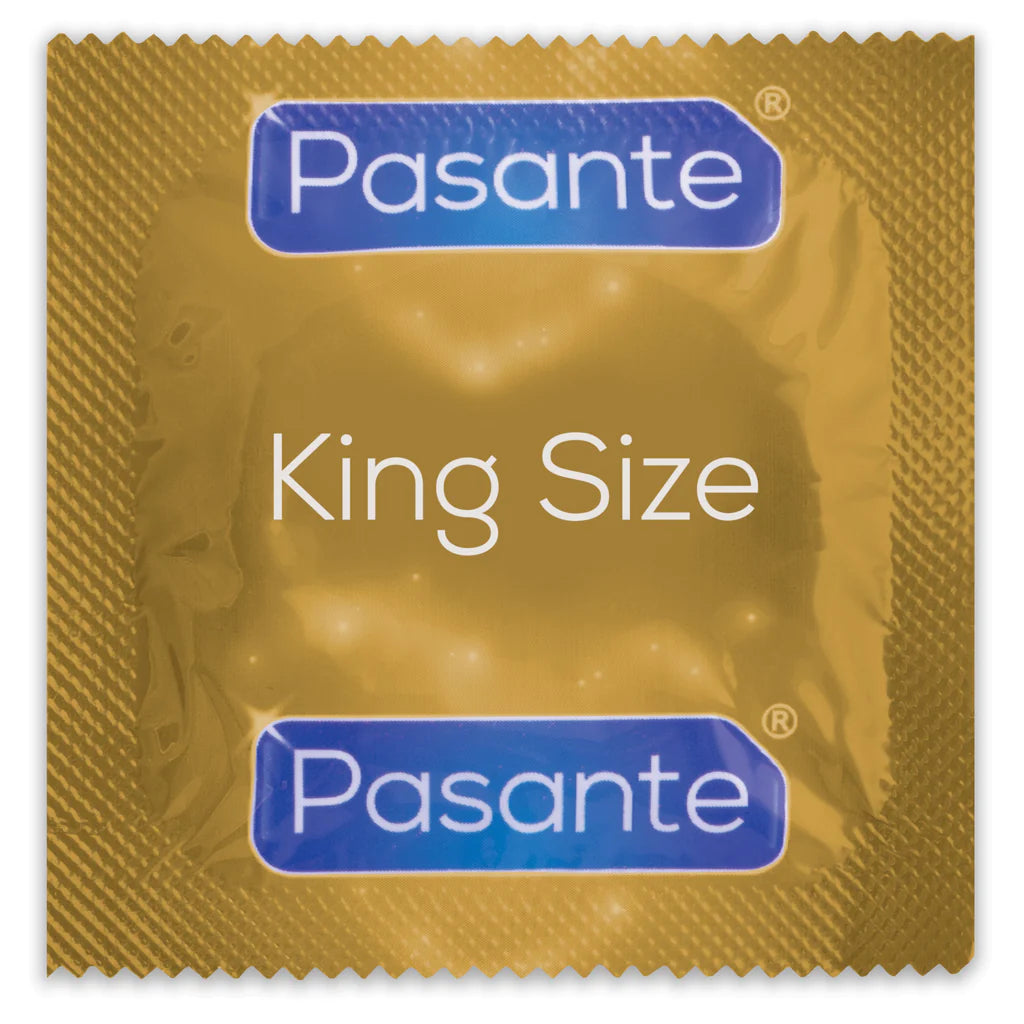 PASANTE PRESERVATIVOS KING MÁS LARGOS Y ANCHOS