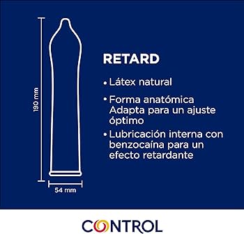 CONTROL - NON STOP RETARD PRESERVATIVOS 12 UNIDADES