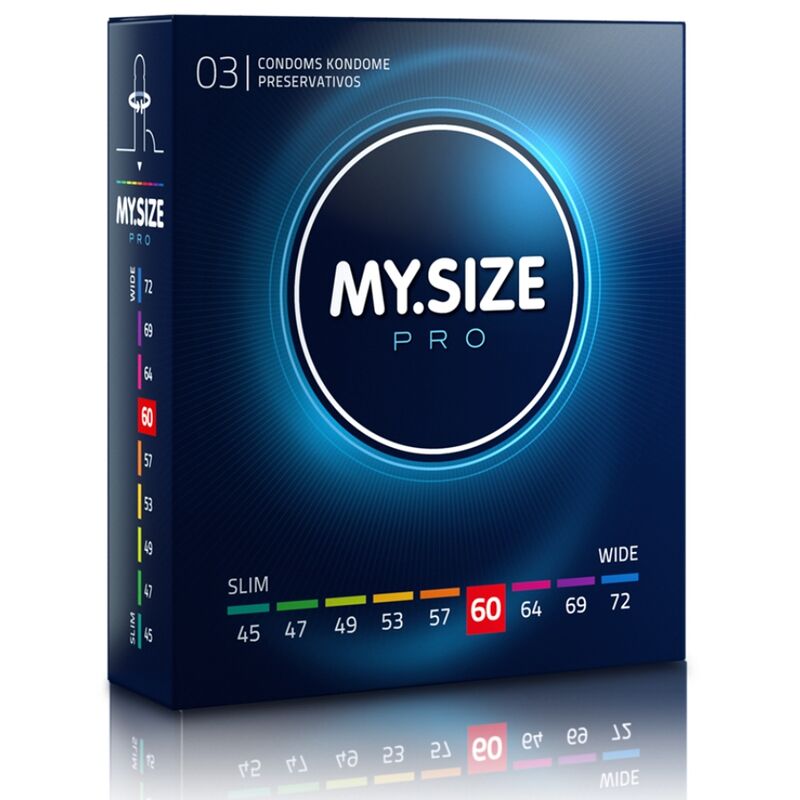 MY SIZE PRO CONDOMS 60 MM