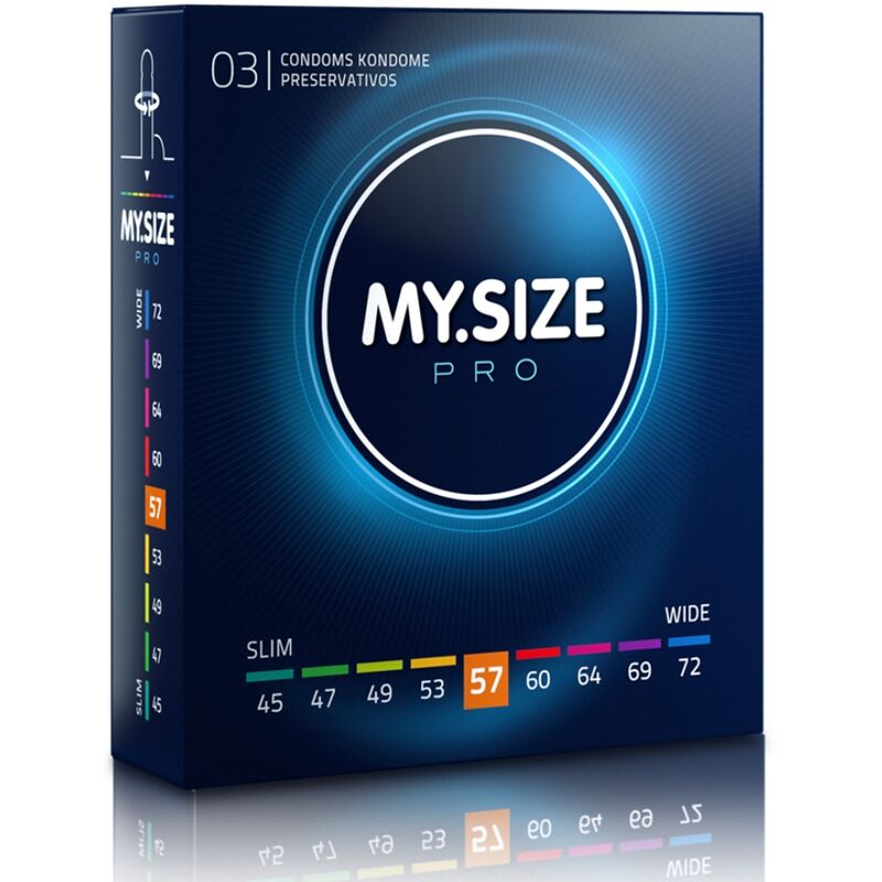 MY SIZE PRO CONDOMS 57 MM