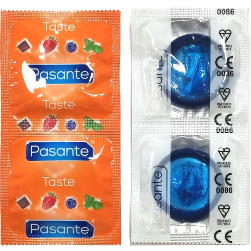 PASANTE - PRESERVATIVO SABORES MIX TASTE