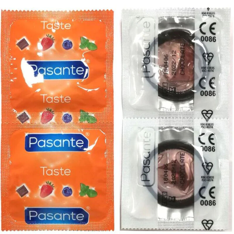 PASANTE - PRESERVATIVO SABORES MIX TASTE