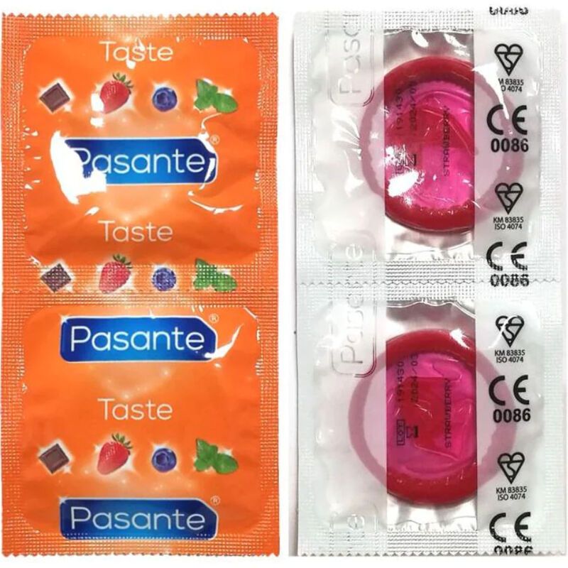 PASANTE - PRESERVATIVO SABORES MIX TASTE