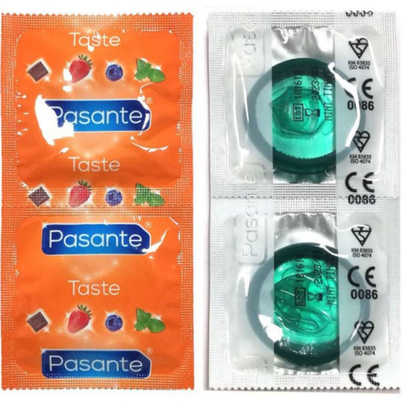 PASANTE - PRESERVATIVO SABORES MIX TASTE