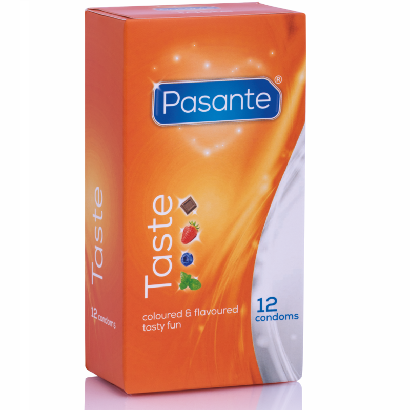 PASANTE - PRESERVATIVO SABORES MIX TASTE